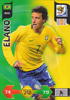 Elano Brazil Panini 2010 World Cup #41